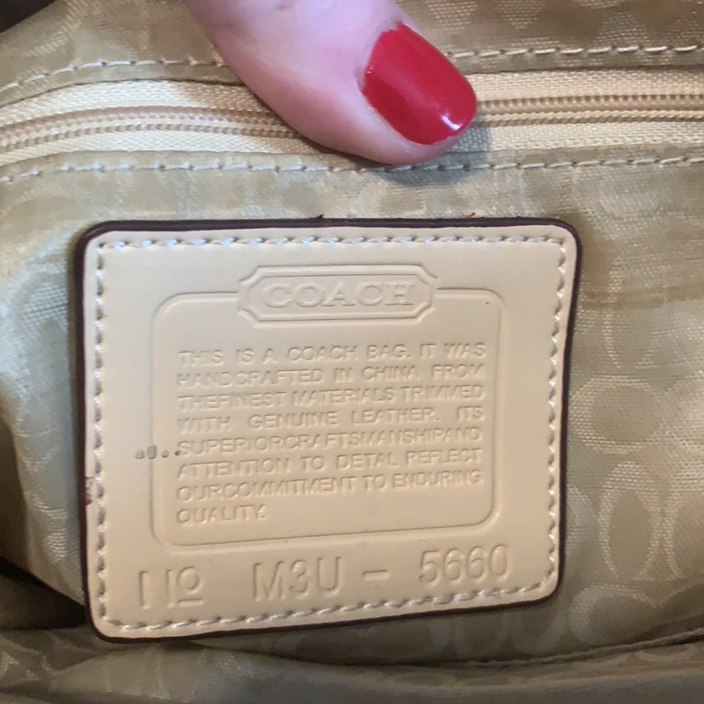 Colorful Coach Initial Bag - Picture 4 of 4